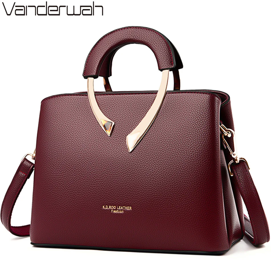 Luxury Bags Supplier - GENUINE VANDERWAH High Quality Pu Leather