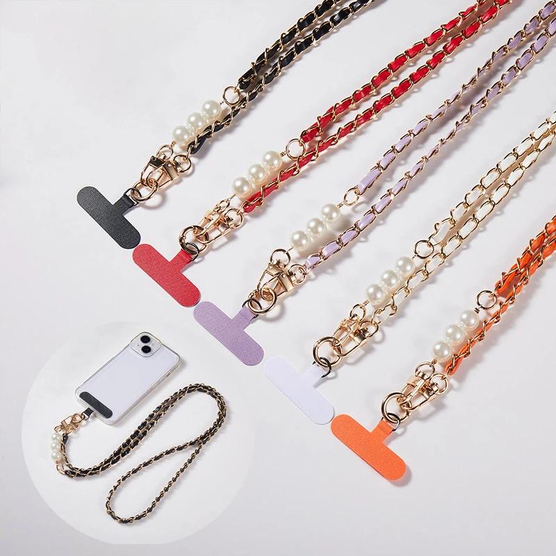 Luxury Bags And Accessories - Luxury Universal Mobile Leather Woven Phone