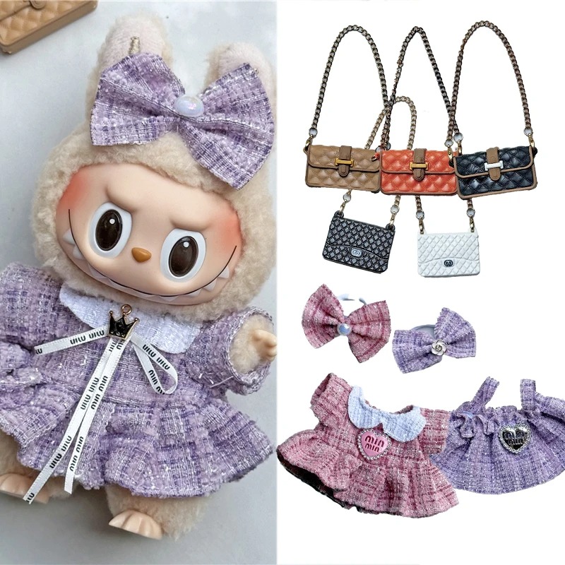 15 17cm For Labubu Doll Adorab - Luxury Bags And Accessories review and price