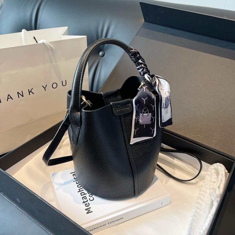 Red PU Bucket Shoulder and Cro - Luxury Bags For Women Sale review and price