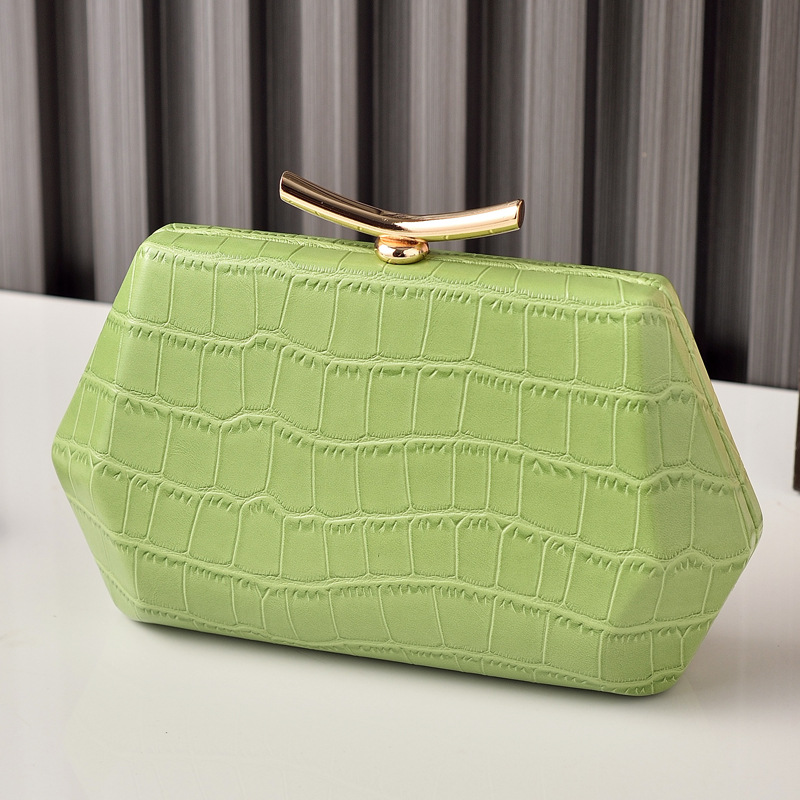Green Clutch Purse Unusual Des - Luxury Bags Green review and price