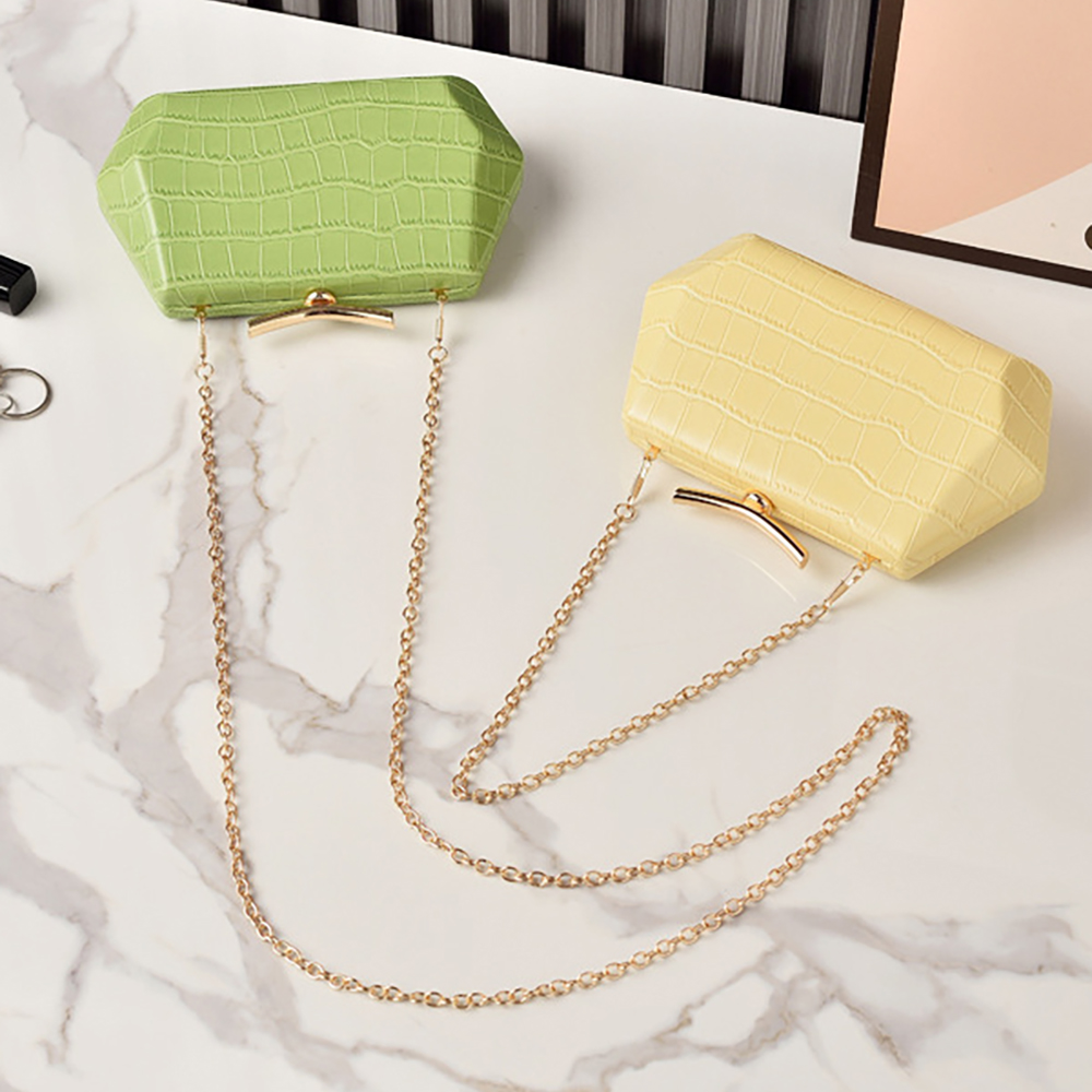 Green Clutch Purse Unusual Des - Luxury Bags Green review and price