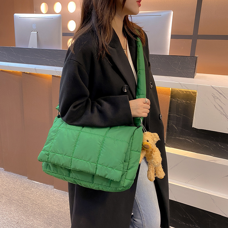 Winter Down cotton women messe - Luxury Bags Green review and price
