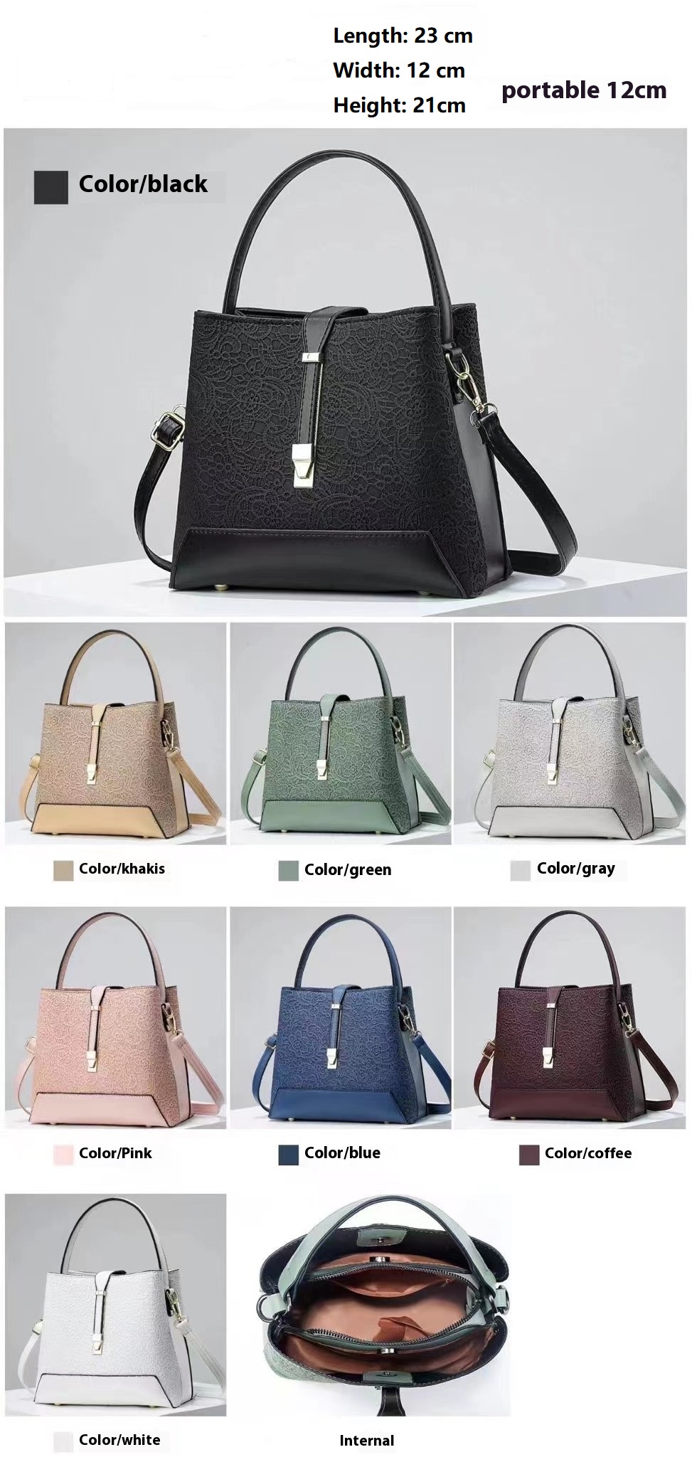 New Luxury Tote Bag Leather Cl - Luxury Bags Supplier review and price
