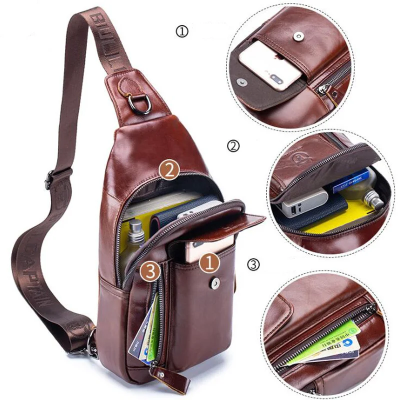 Brand Premium 100% Genuine Lea - Luxury Bags Sling review and price