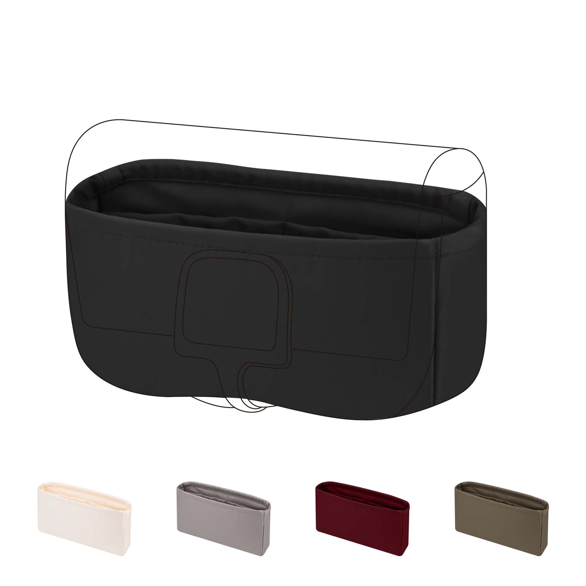 DGAZ Silky Purse Organizer Ins - Luxury Bags Hermes review and price