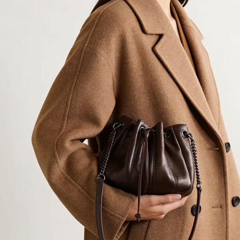 Fashion Drawstring Bucket Bag  - Luxury Bags Sling review and price