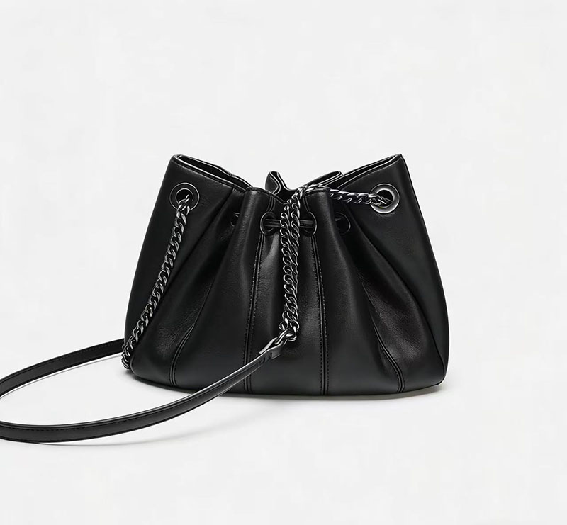 Fashion Drawstring Bucket Bag  - Luxury Bags Sling review and price