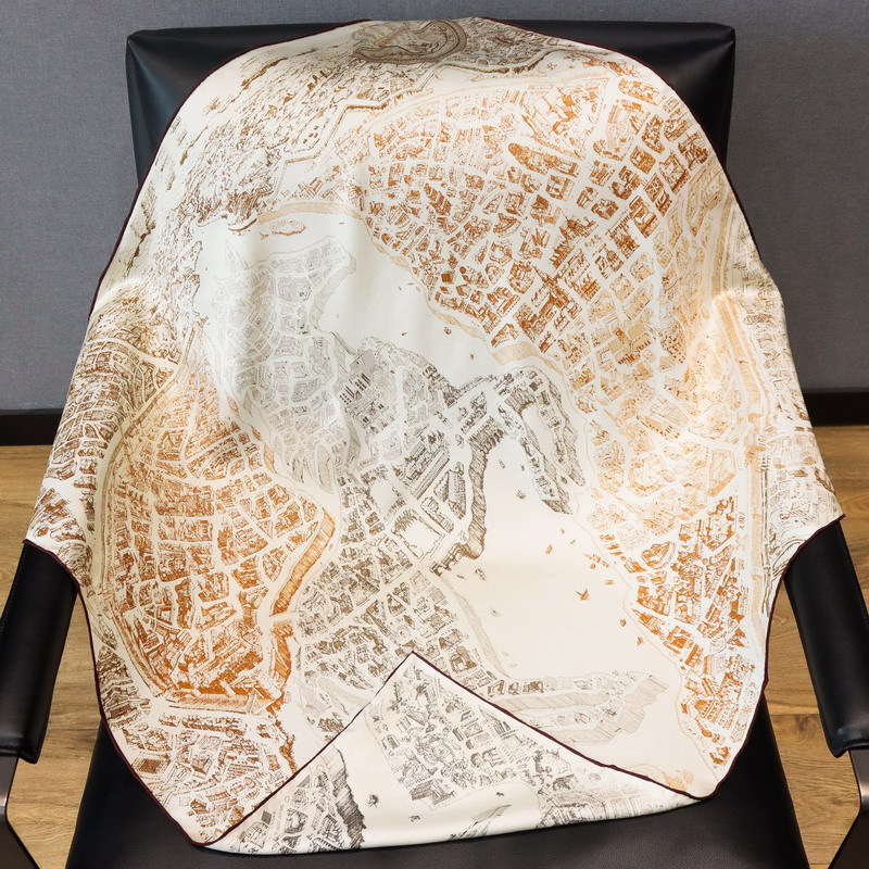 18MM Silk Scarf Women Double s - Luxury Bags And Accessories review and price