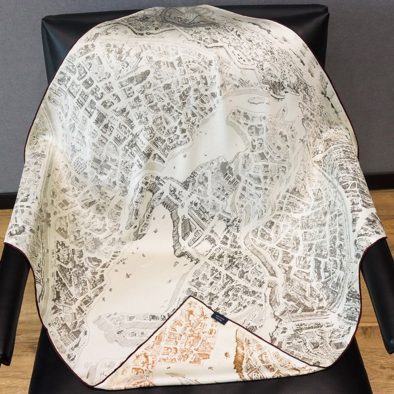 18MM Silk Scarf Women Double s - Luxury Bags And Accessories review and price