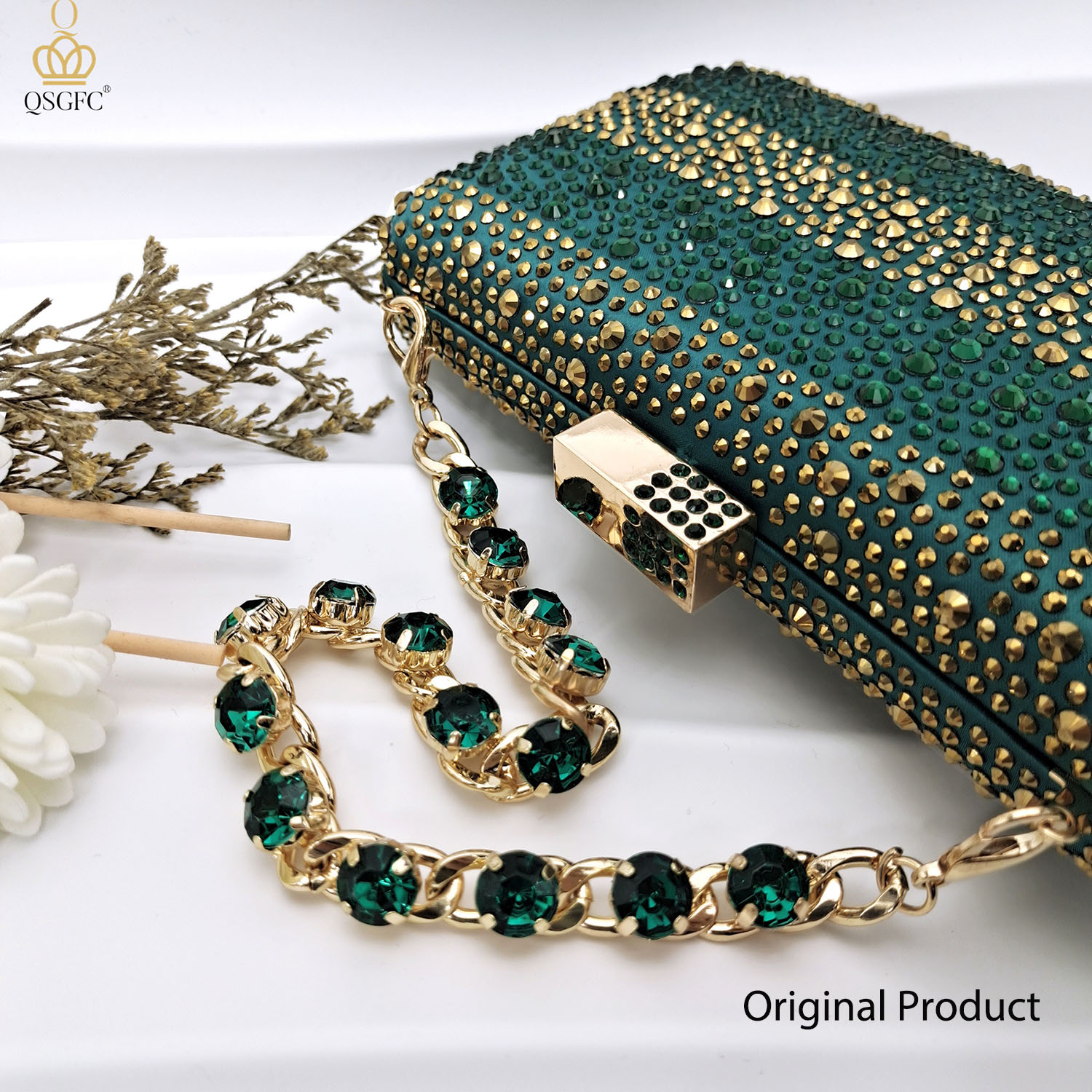 2026 Nigerian Women Heel Ladie - Luxury Bags Green review and price