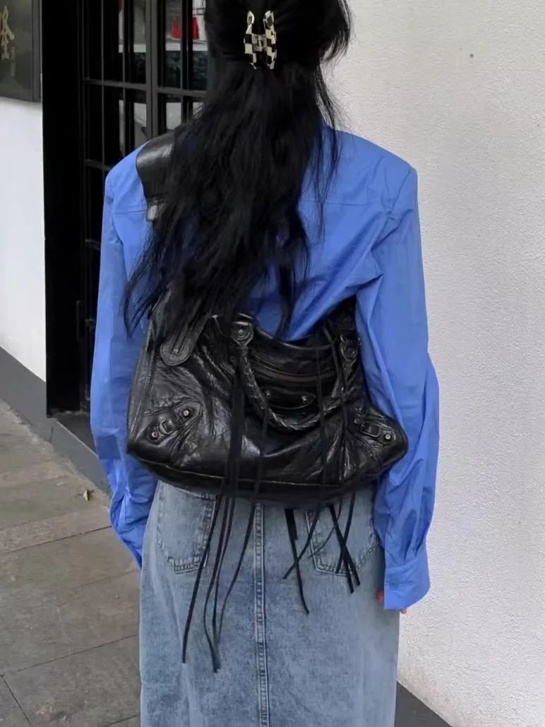 Rivet Motorcycle Bag High-end  - Luxury Bags Vip review and price