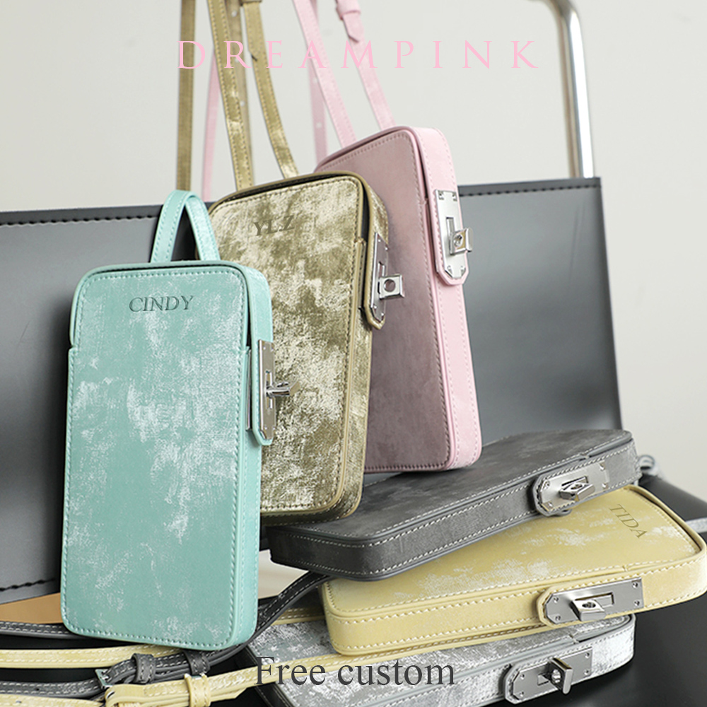 Luxury Fashion Velvet Leather  - Luxury Bags Sling review and price