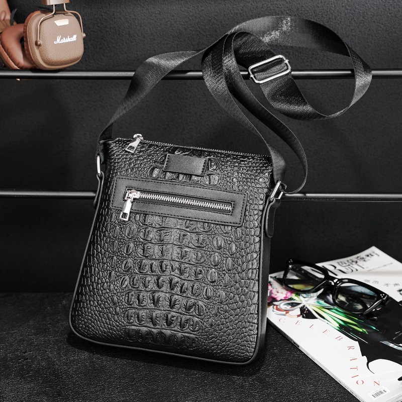 Alligator Leather Men's Crossb - Luxury Bags Sling review and price