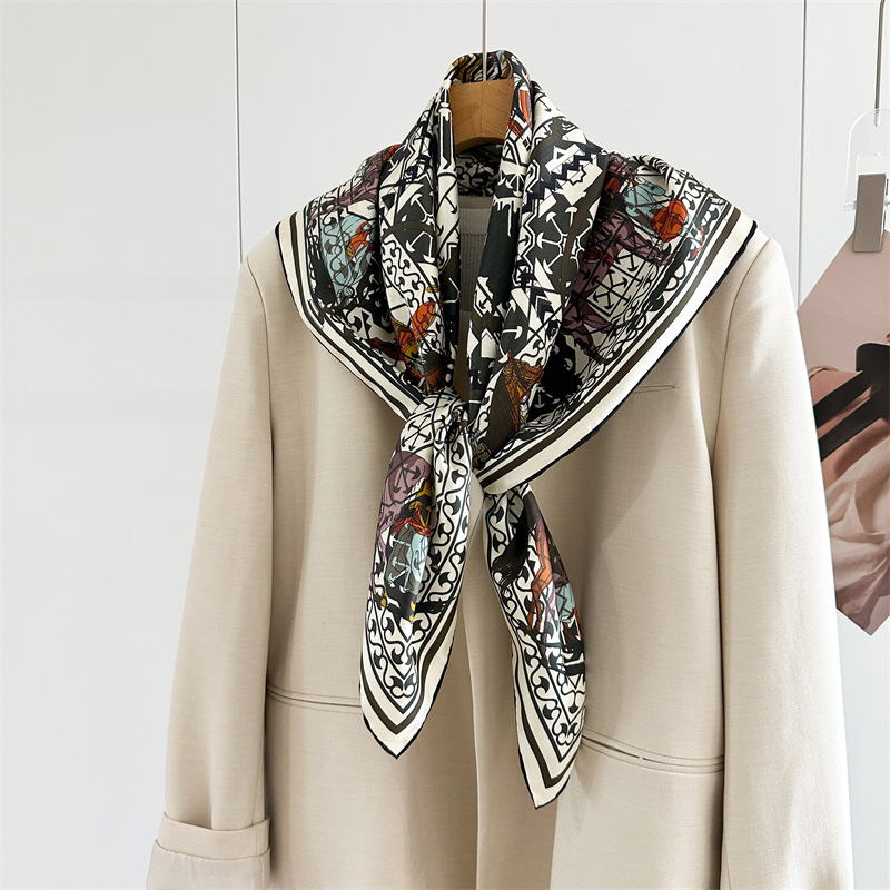 14mm Silk Scarf Luxury Square  - Luxury Bags And Accessories review and price