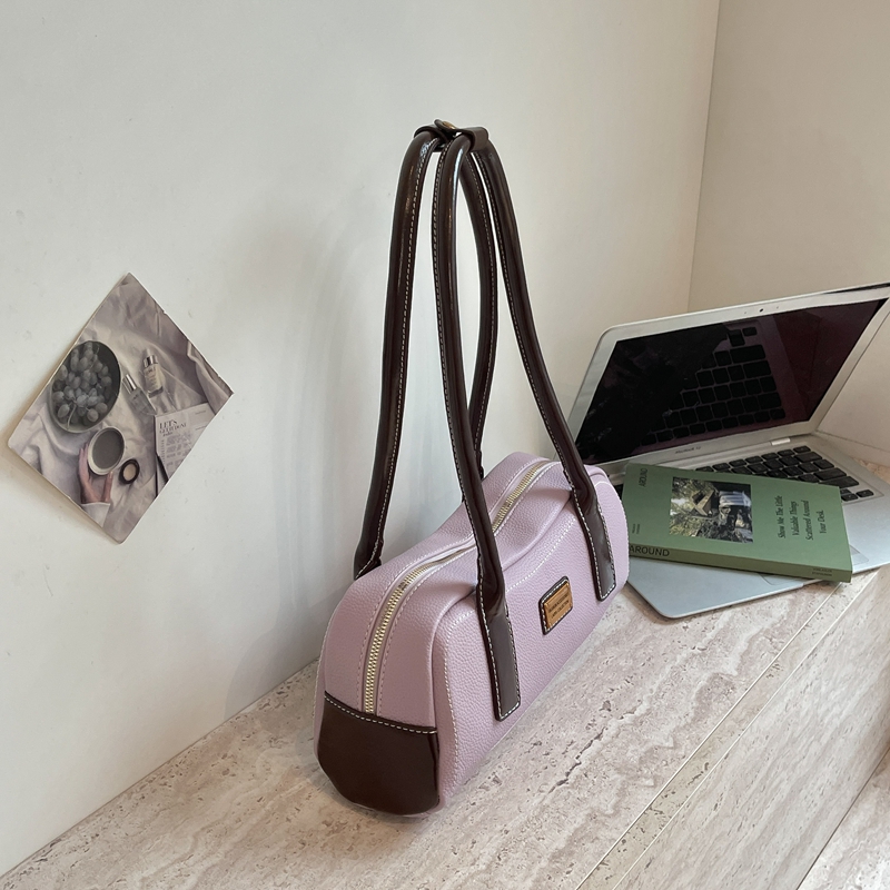 Contrast Stitch Underarm Shoul - Luxury Bags Consignment review and price