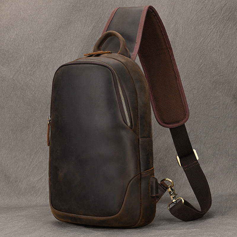 Large Size Causal Chest Bag Ge - Half Moon Bag Suede review and price